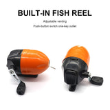 LunaFishing Pole Set Telescopic Portable Lightweight Comfortable Grip Fishing Rod Kit With Reel Bait Box Fish Equipment