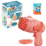 LunaBubble Gun - Rocket Holes Soap Bubbles Electric Machine